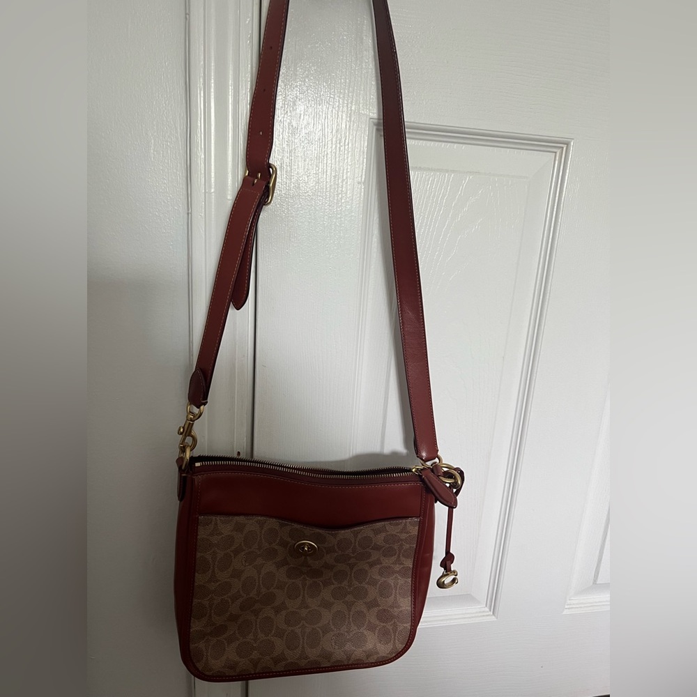 Coach's Coated Canvas Signature Chaise Crossbody